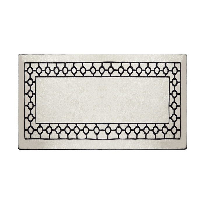Conceptum Bague Ecru 80 x 140 cm